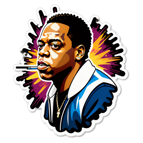 Stiker Unik Jay-Z