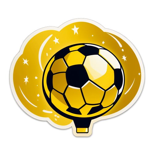 Glanz des Erfolgs: Der Ballon d'Or Sticker