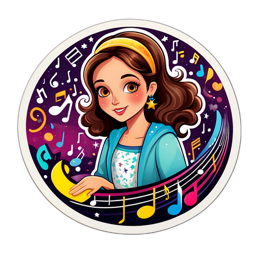 Adesivo Whimsical di Antonia Amici