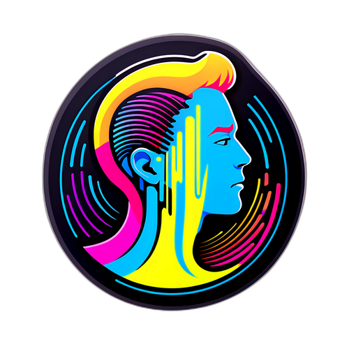 Μινιμαλιστικός σχεδιασμός του προφίλ του δ4vd με ηχητικά κύματα