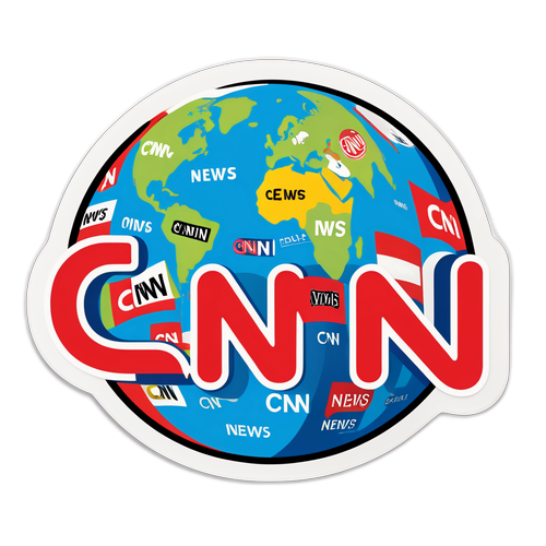 Logo CNN z Globem