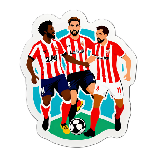 Sticker ya Ushindani wa Athletic Club dhidi ya Sevilla