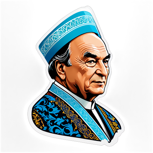 Sticker ya Kumtukuza Aga Khan IV