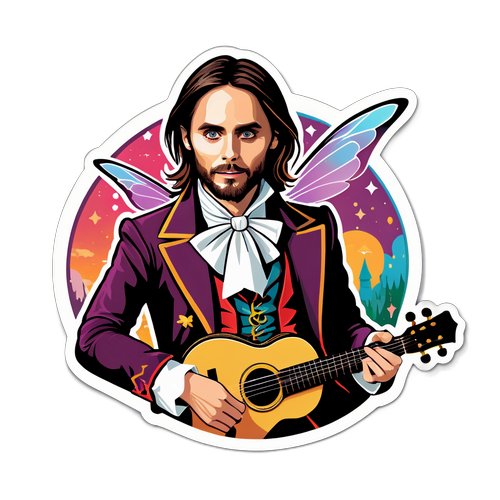 Jared Leto jako pohádkový bardský hrdina