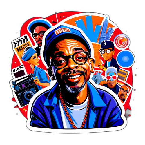 A Vibrant Caricature of Spike Lee