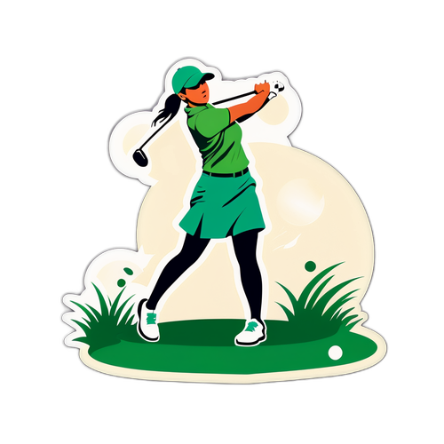Pelekat Bertema LPGA