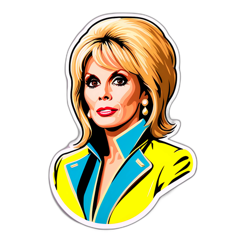 Joanna Lumleyn ikonisessa roolissa