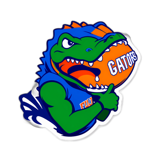 Florida Gators Football Team Sticker