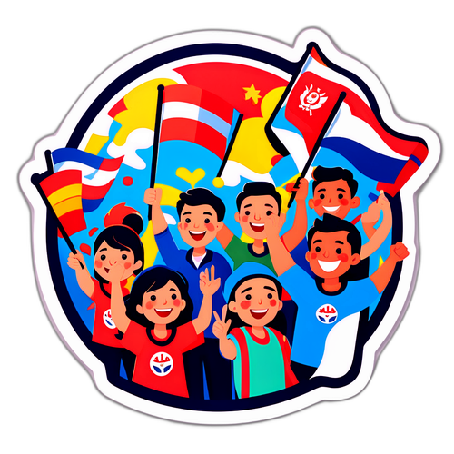 Ilustración que celebra el espíritu de la LPF