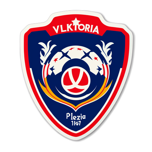 Návrat do minulosti: Retro nálepka Viktorie Plzeň, která rozproudí vaši nostalgií!