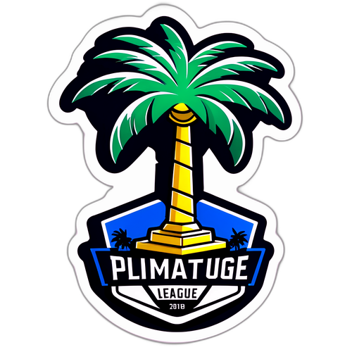 Sticker Cây Cọ và Cúp Premier League