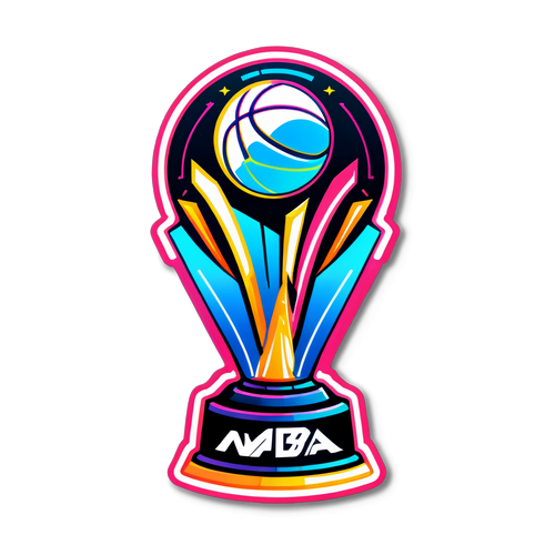 Disenyo ng Futuristic na MVP Trophy