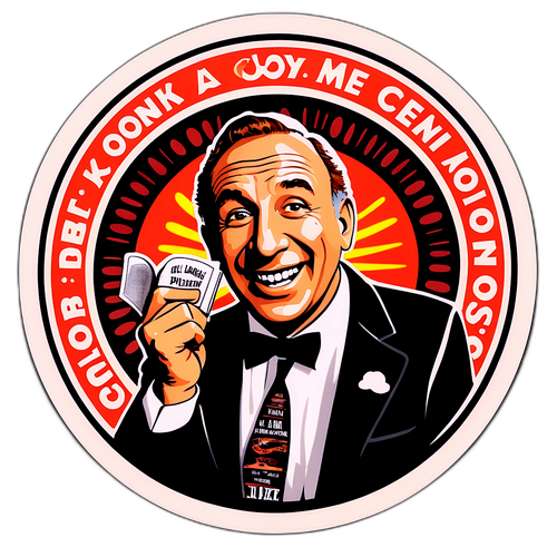 Vintage Mel Brooks Film Sticker