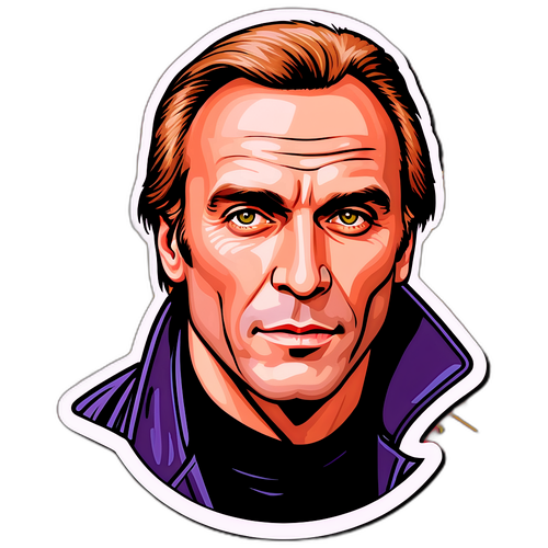 Tributní nálepka pro herce Petera Greena