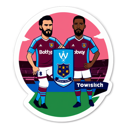 สติกเกอร์การแข่งขัน Ipswich Town vs West Ham