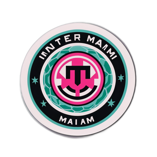 Inter Miami Logo Klistremerke