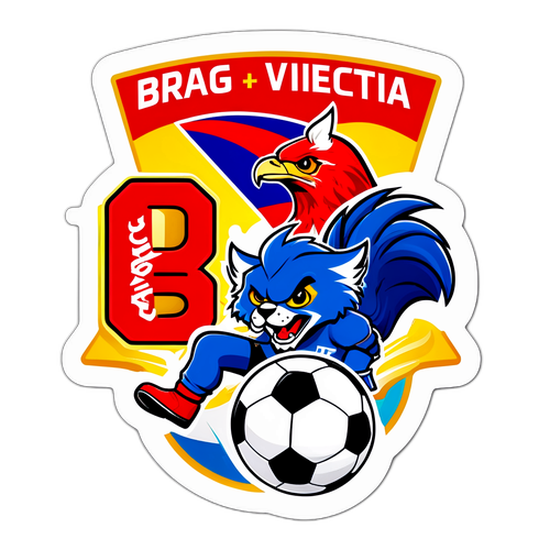 Sticker pentru meciul Braga vs. Gil Vicente