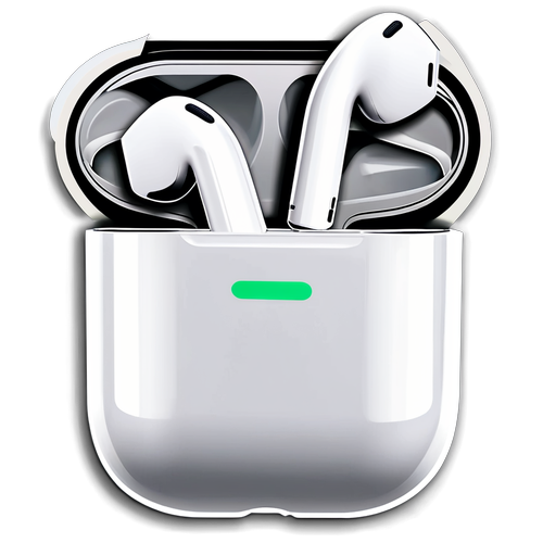 耳機的音樂魔法：AirPods 4插圖貼紙設計大揭密！