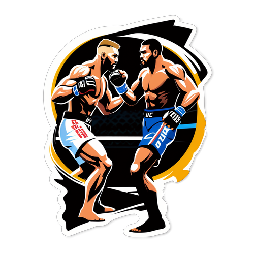 UFC 317 Etkinliği Stickerı