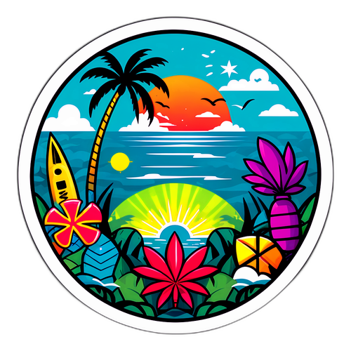 Autocolant Tematic de Supraviețuire Iustin Survivor 2026