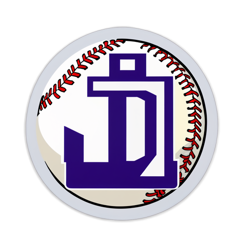 LSU Baseball Score Sticker