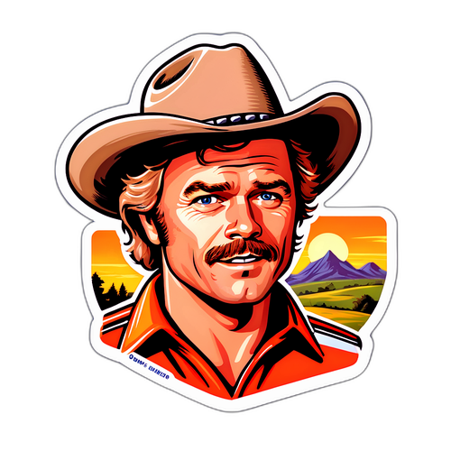 Vintage 'Dukes of Hazzard' Sticker