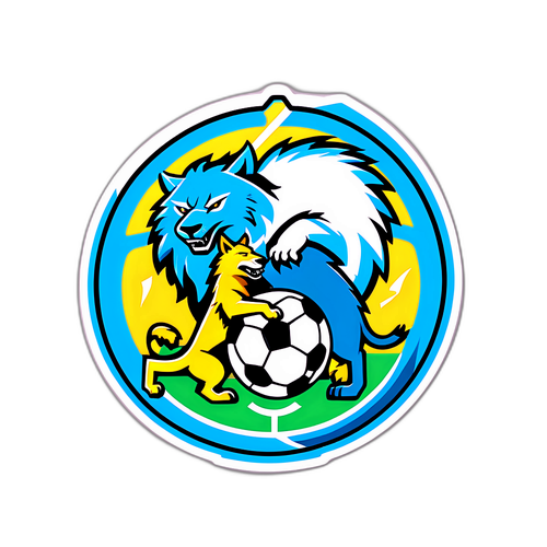Wolves vs Man City Match Sticker