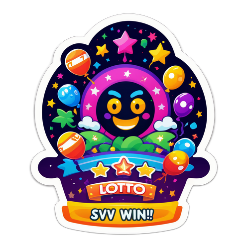 Çılgın Lotto ve Rüyaların Gerçekleşmesi Temalı Neşeli Tasarım