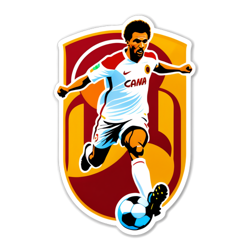 Thiết kế nhãn dán lấy cảm hứng từ Galatasaray