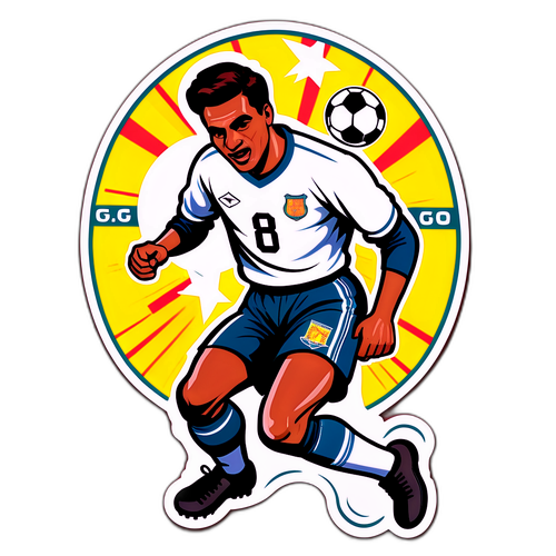 Adesivo vintage di Martinez Quarta