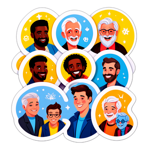 Стікери до Міжнародного чоловічого дня