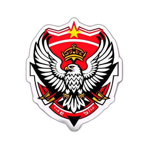 Das Benfica-Symbol als moderne Grafik