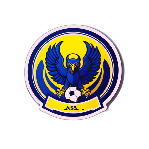 Sticker cu echipa de fotbal Al Nassr