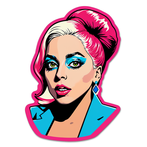 Szokujący Pojedynek! Lady Gaga w Stylu Pop-Art – Odkryj Jej Niezwykłą Modę i Osobowość!