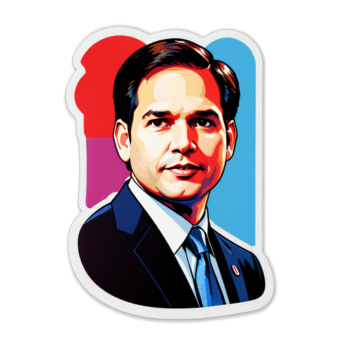 Kreative Politik: Marco Rubio im Pop-Art-Stil