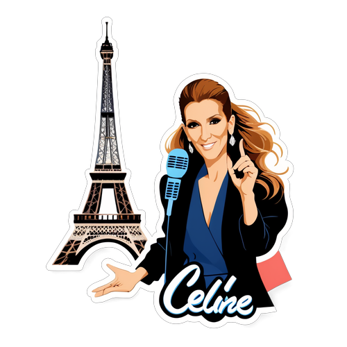 Celine Dion w Paryżu 2024: Niezwykłe Połączenie Muzyki i Magii Wieży Eiffla!