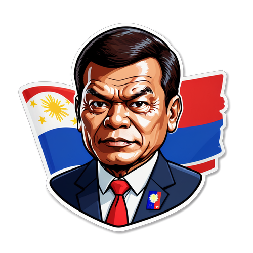 Cartoon na Representasyon ng Pangulong Duterte