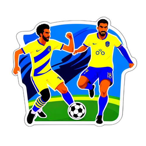 עימות ספורטיבי בין שחקני אל חלאוד ואל נאסר