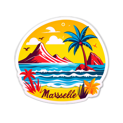 Gambar Pantai Marseille