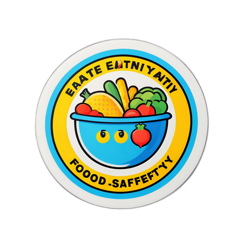 食品安全设计贴纸