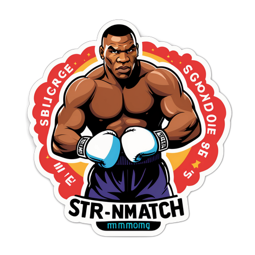 Mike Tyson Boxersticker