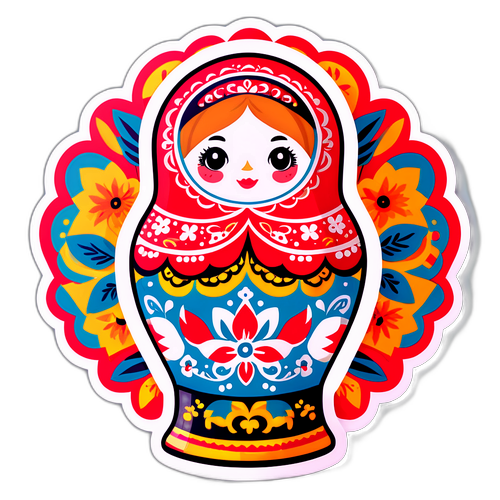 Adesivo Inspirador sobre a Tradição Russa
