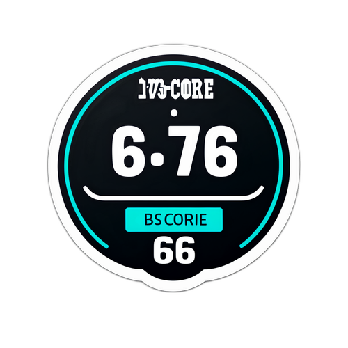 สติกเกอร์คะแนนสด 66