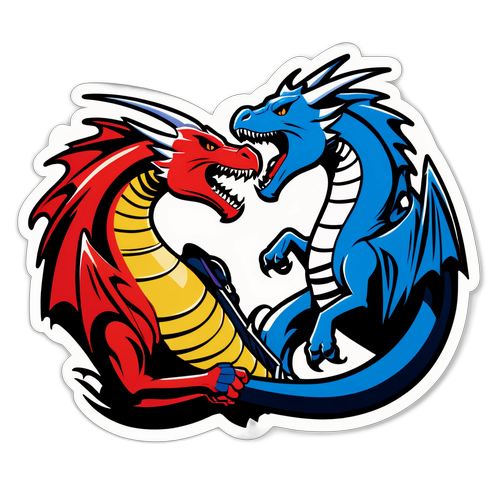 Dragon Rivalry Sticker