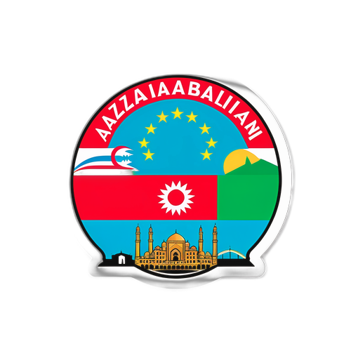 Kibandiko cha Kiburi cha Taifa la Azerbaijan