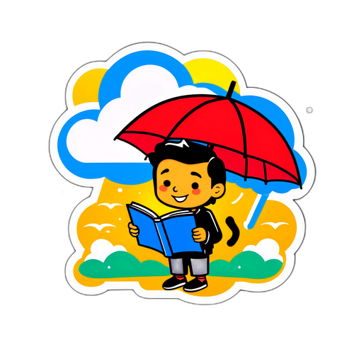 Masayang Kartun na Bersyon ng Logo ng PAGASA