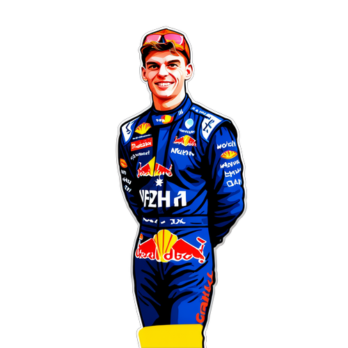 Max Verstappen: Wereldkampioen Sticker