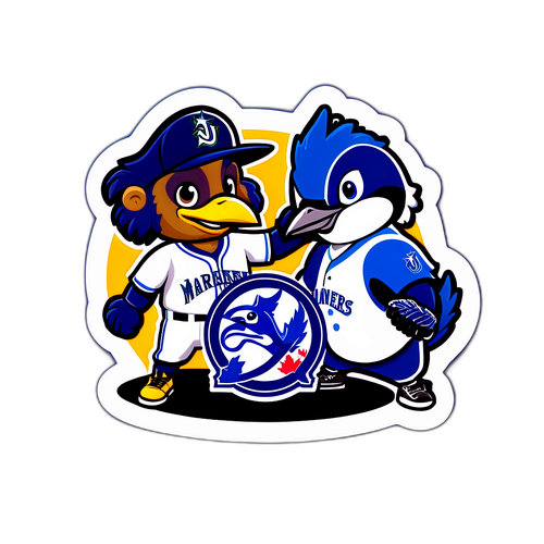 Friendly Mascot Competition: Mariners vs. Blue Jays