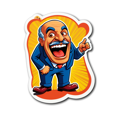 Mehmet Ali Erbil'in Komedi Dünyasından Eğlenceli Sticker
