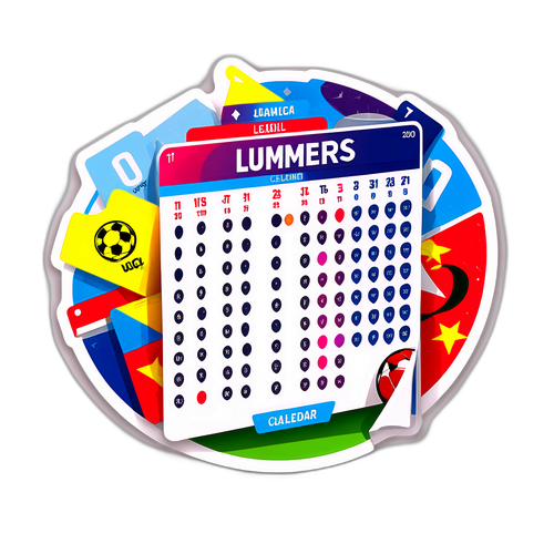 Pemainan UCL Terbaru di Kalenda Tema Bola Sepak